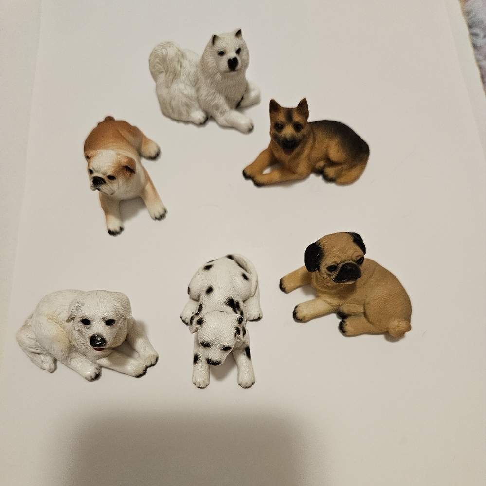 Set of Dog Figurines